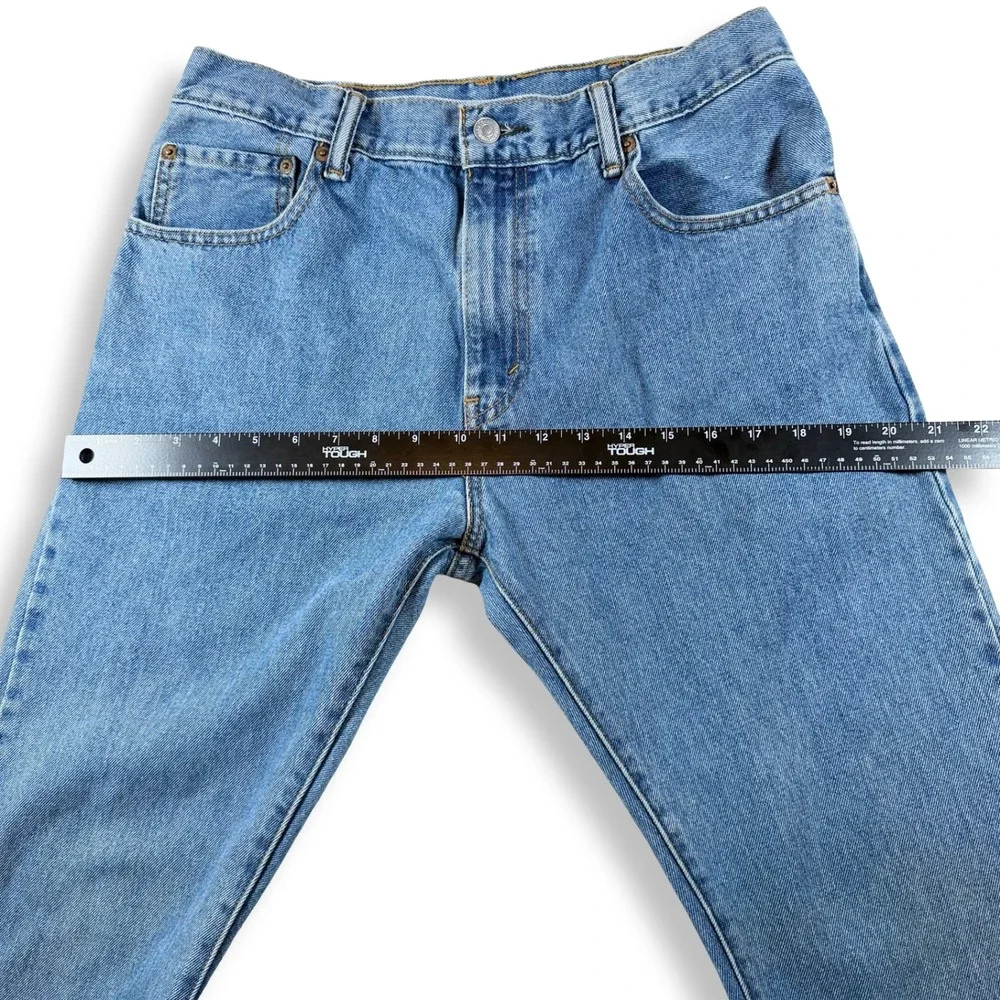 Levis 517 Bootcut Jeans Mens 32x30 Blue Denim Medium Wash Cotton 00517-0216